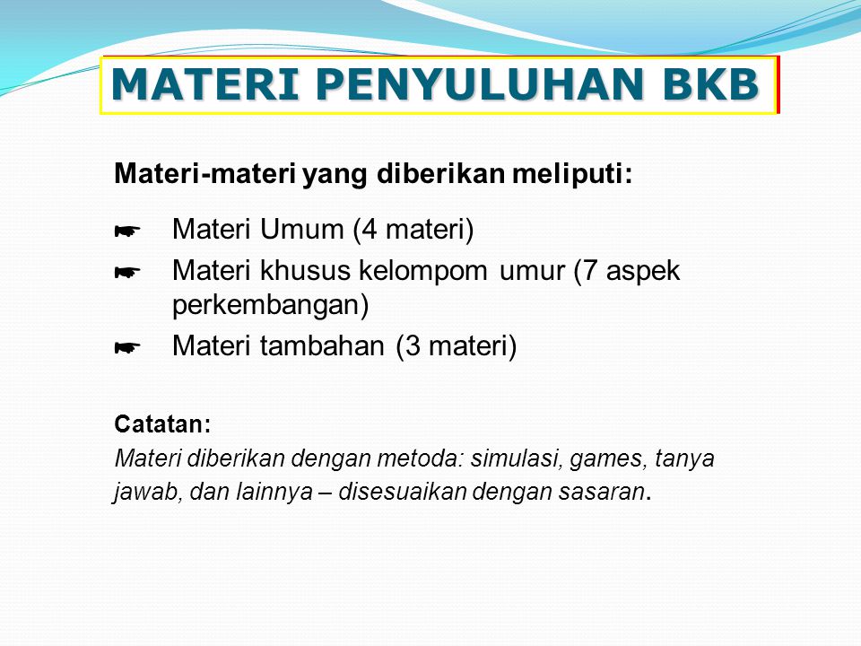 Materi Penyuluhan Bkb Usia 1 2 Tahun