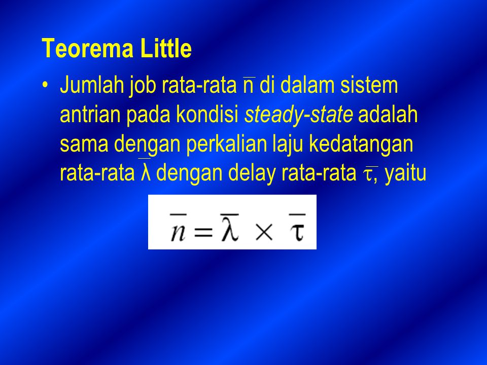 Teorema Little