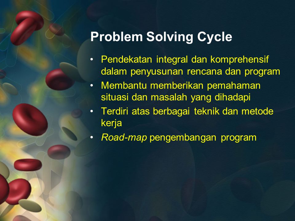 problem solving cycle kesehatan masyarakat ppt
