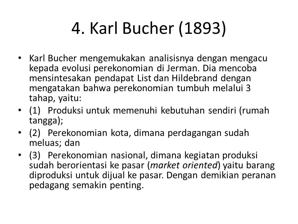 4. Karl Bucher (1893)