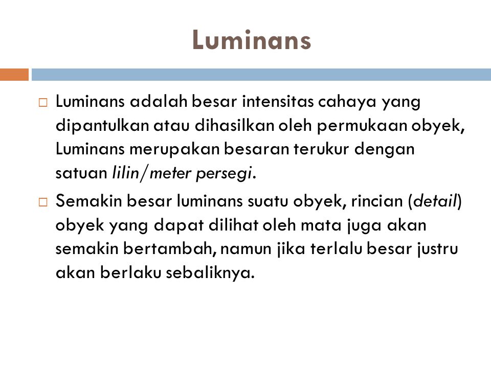 Luminans