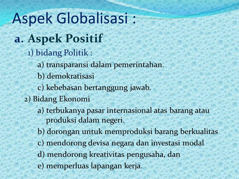 Bab 3 Kelas Ix Globalisasi Ppt Download