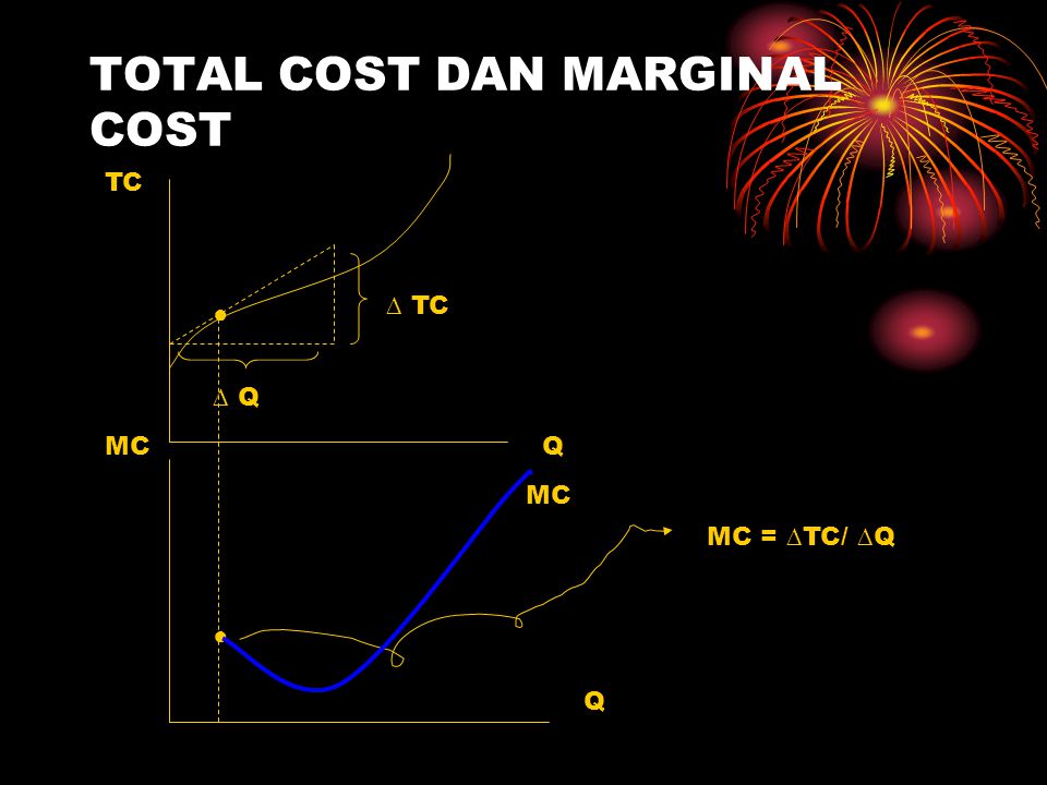 TOTAL COST DAN MARGINAL COST