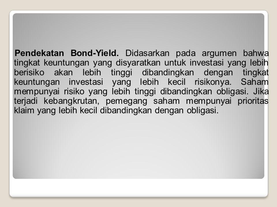 Pendekatan Bond-Yield