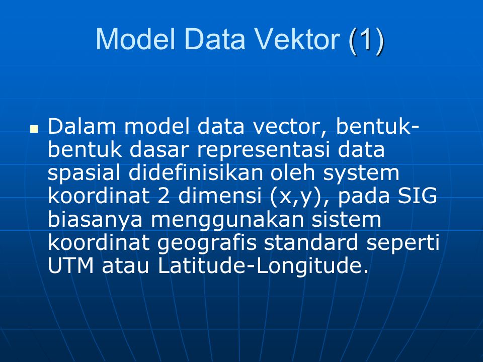 Model Data Vektor (1)
