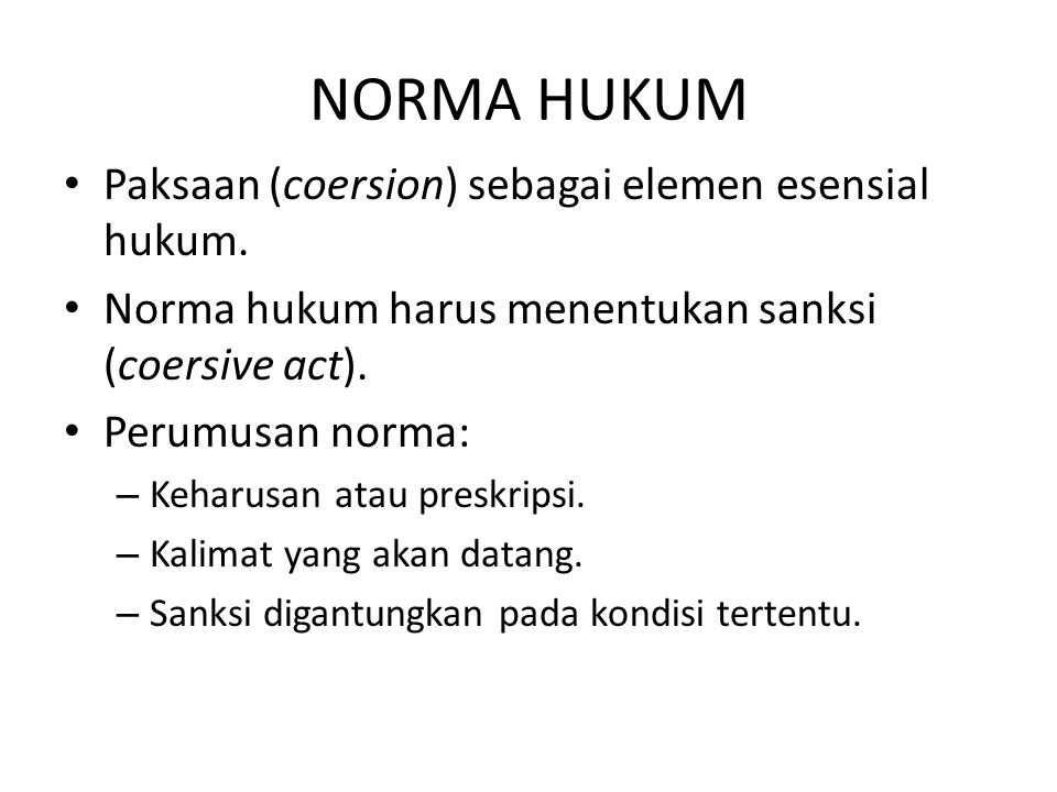 TEORI HUKUM. - Ppt Download