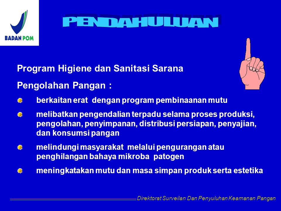 Penyuluhan Penyajian Makanan Untuk Penerapan Hygiene Sanitasi