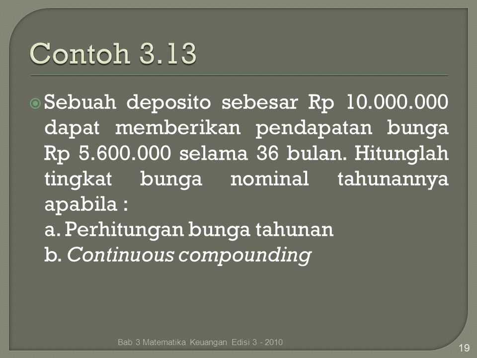 Contoh 3.13