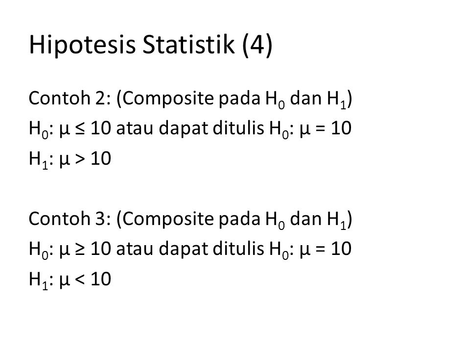 Hipotesis Statistik (4)