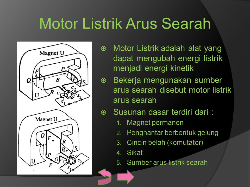 Motor Listrik Arus Searah