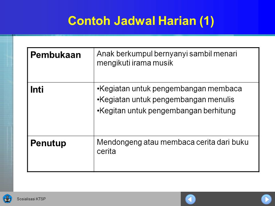 Contoh Jadwal Harian (1)