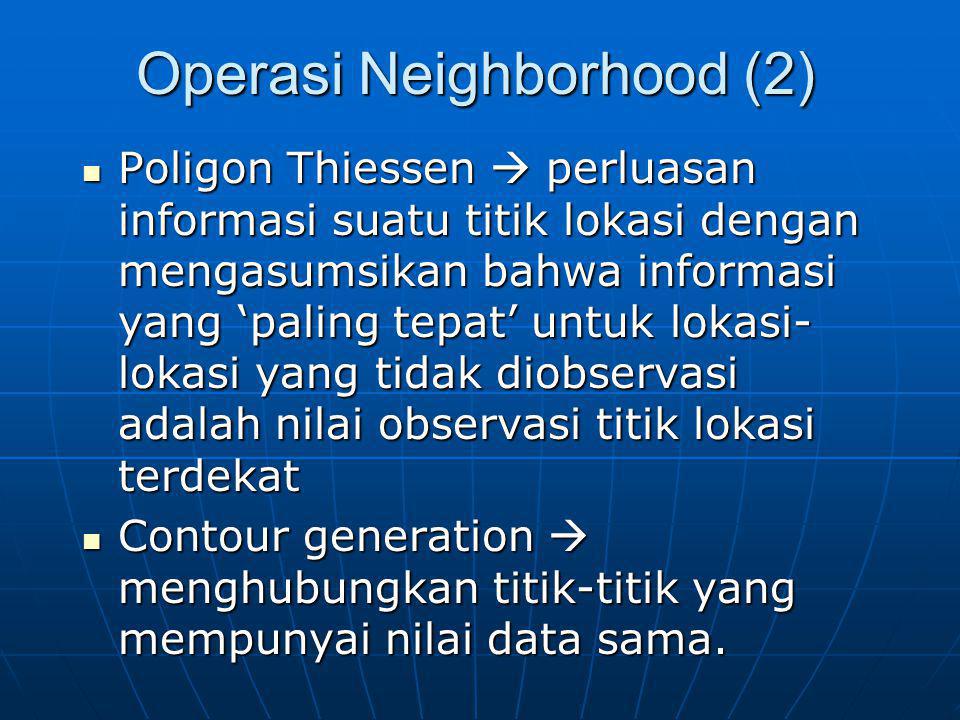 Operasi Neighborhood (2)