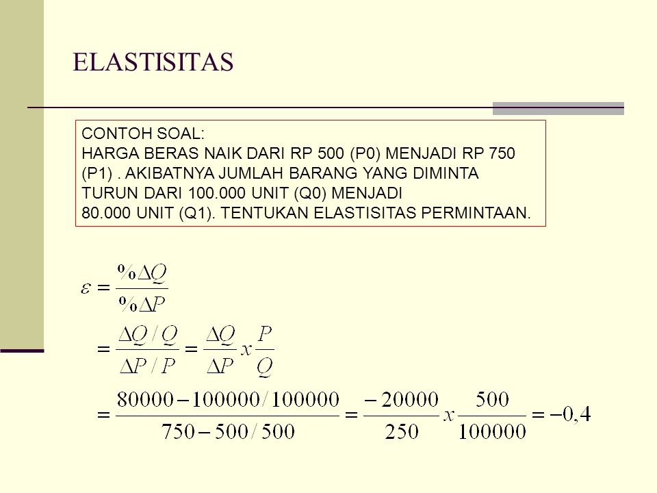 Contoh Soal Dan Jawaban Permintaan Penawaran Dan Keseimbangan Pasar