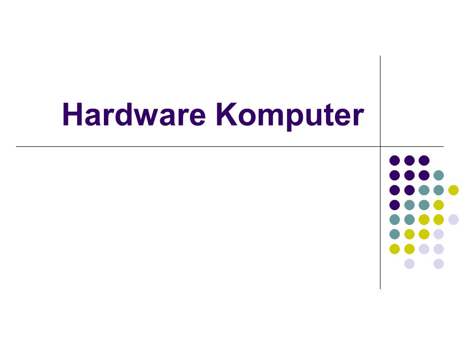 Hardware Komputer