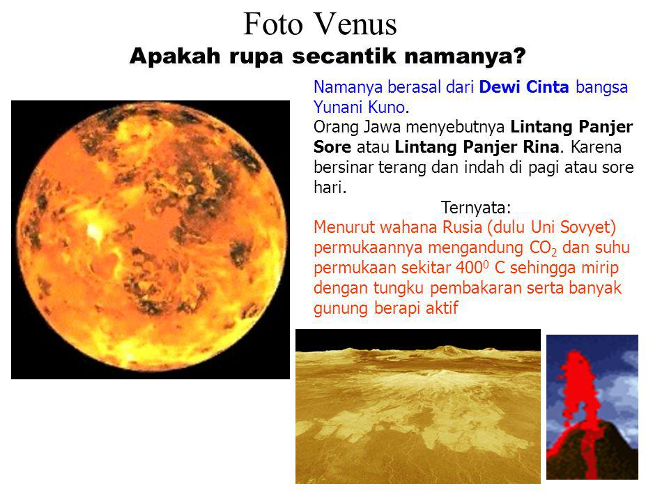 Foto Venus Apakah rupa secantik namanya