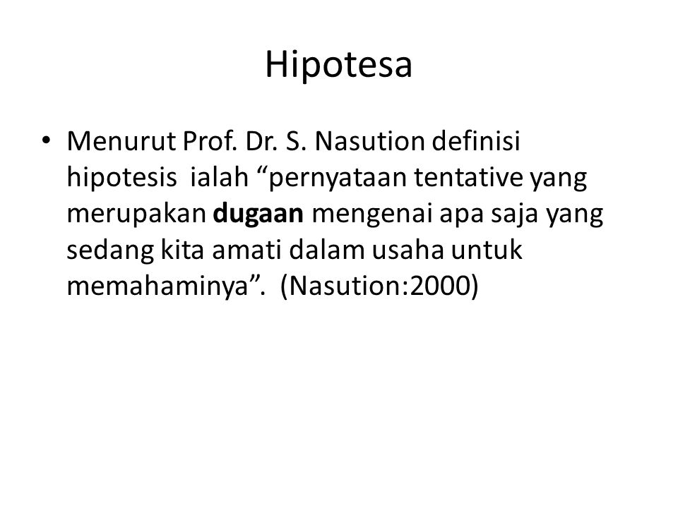 Hipotesa