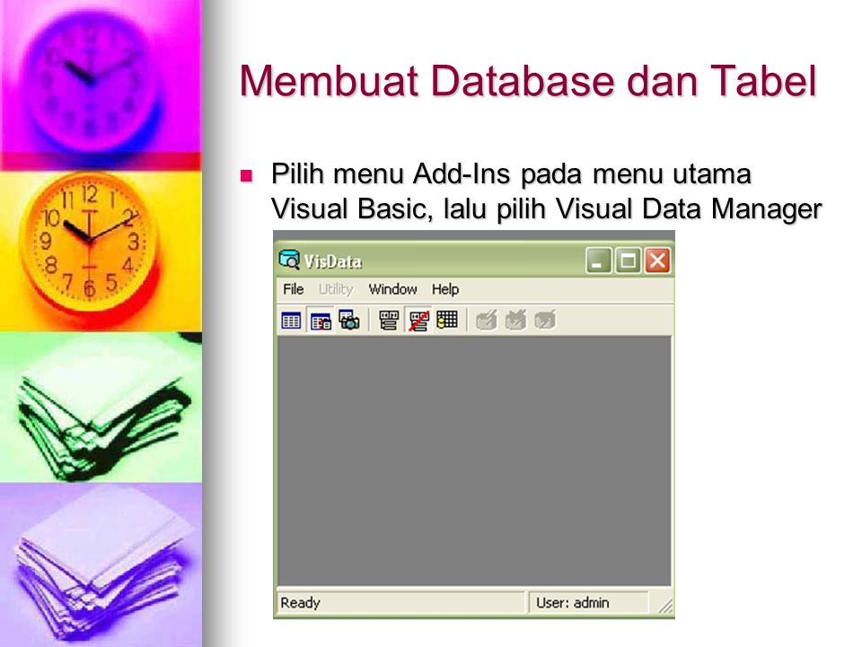 Membuat Database dan Tabel