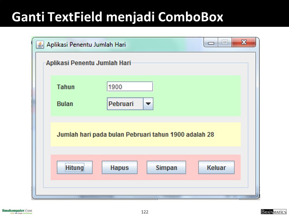 Text field. TEXTFIELD. Ganti. Alert Controller TEXTFIELD.