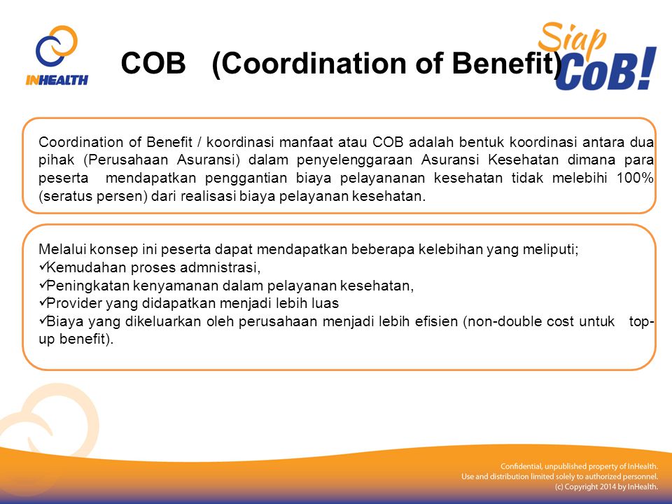 COB (Coordination of Benefit)