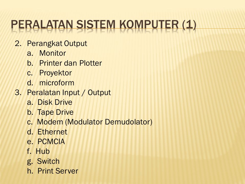 Peralatan sistem komputer (1)