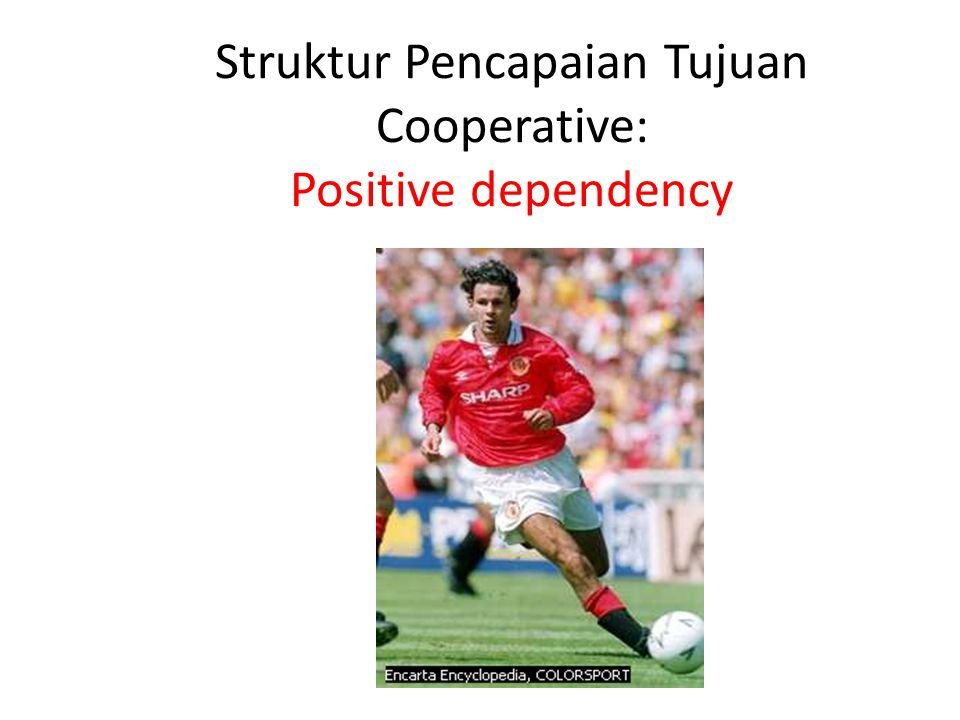 Struktur Pencapaian Tujuan Cooperative: Positive dependency