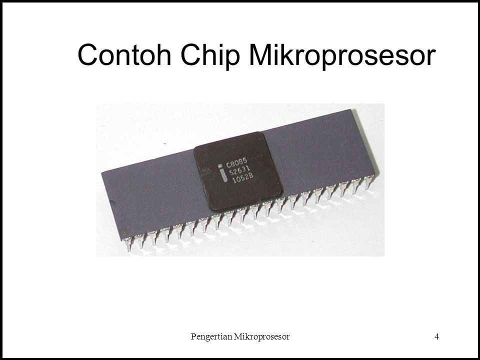 Contoh Chip Mikroprosesor