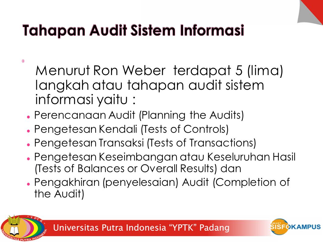 Tahapan Audit Sistem Informasi