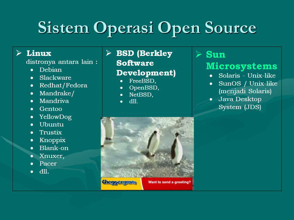 Sistem Operasi Open Source