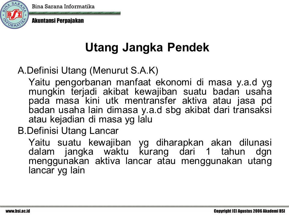 Kumpulan Contoh Soal Pendanaan Jangka Pendek + Penjelasan – Dikdasmen