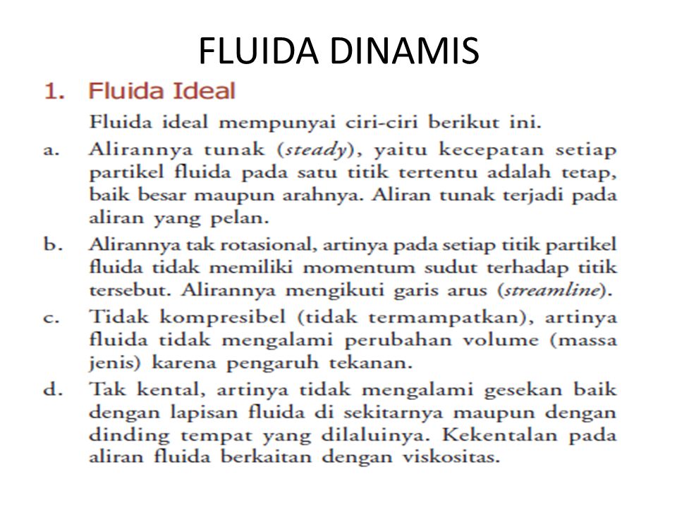 FLUIDA DINAMIS