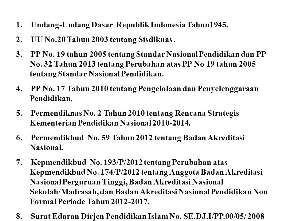 Undang-Undang Dasar Republik Indonesia Tahun1945.