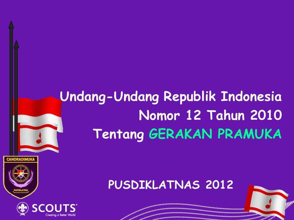 Undang-Undang Republik Indonesia Nomor 12 Tahun 2010