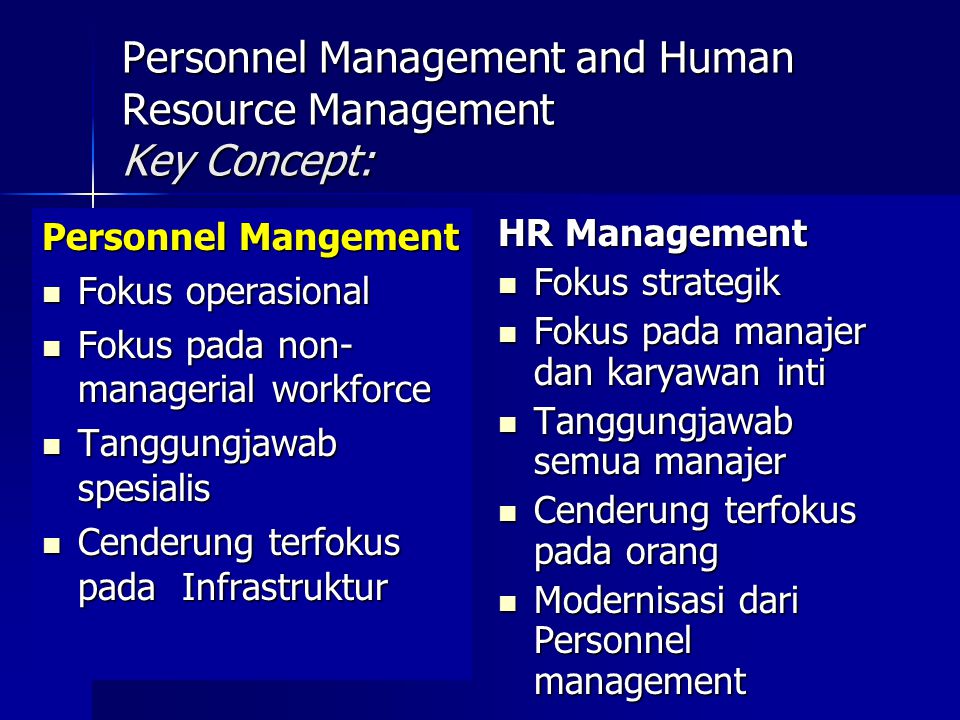 Non manager. Key Management personnel.