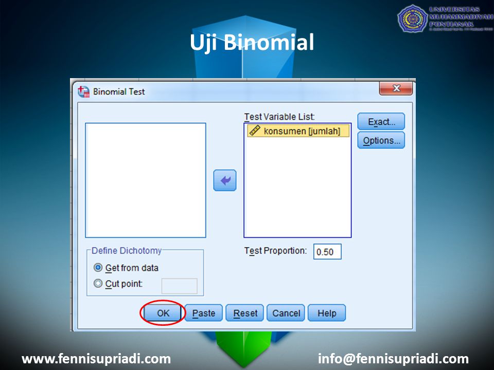 Uji Binomial