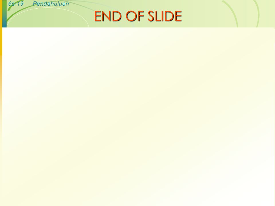 END OF SLIDE