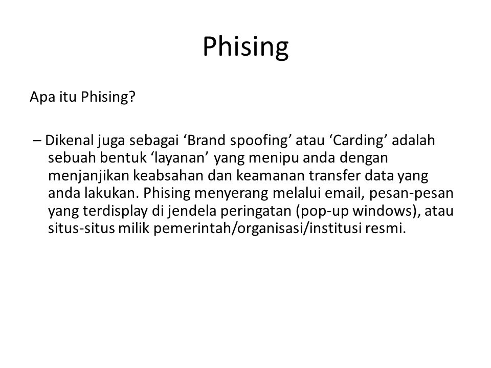 Phising