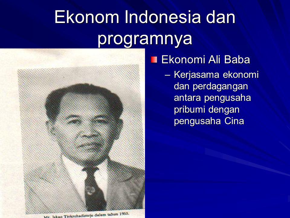 Ekonom Indonesia dan programnya