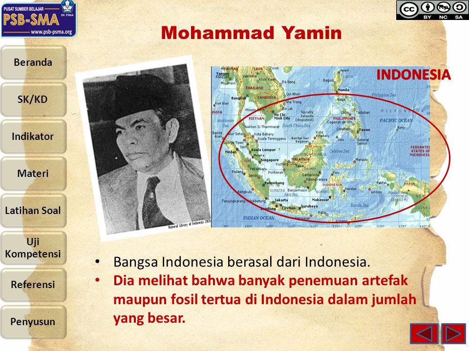 Nenek moyang bangsa indonesia berasal dari