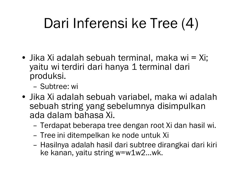 Dari Inferensi ke Tree (4)