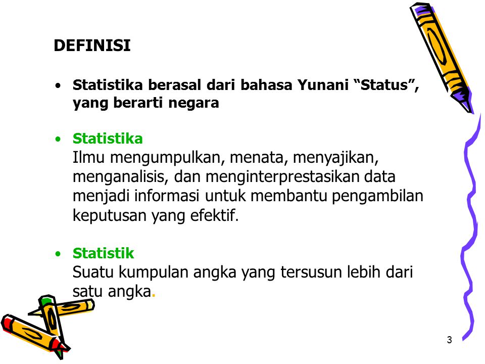 Pengantar Statistika Bab 1
