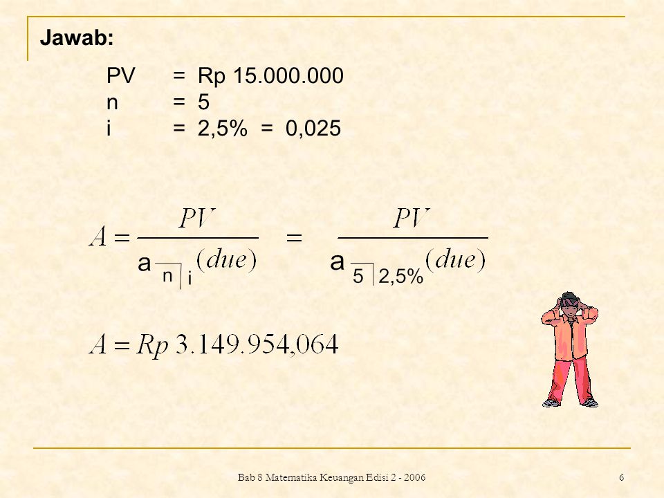 Bab 8 Matematika Keuangan Edisi