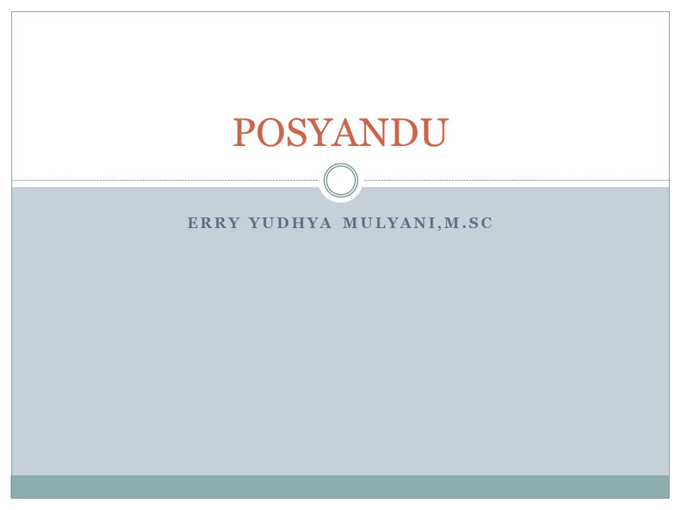 Erry Yudhya Mulyani,M.Sc