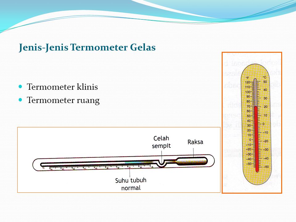 Jenis-Jenis Termometer Gelas