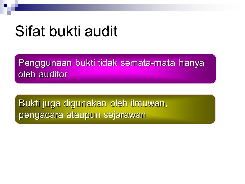Audit Evidence Bukti Audit Ppt Download