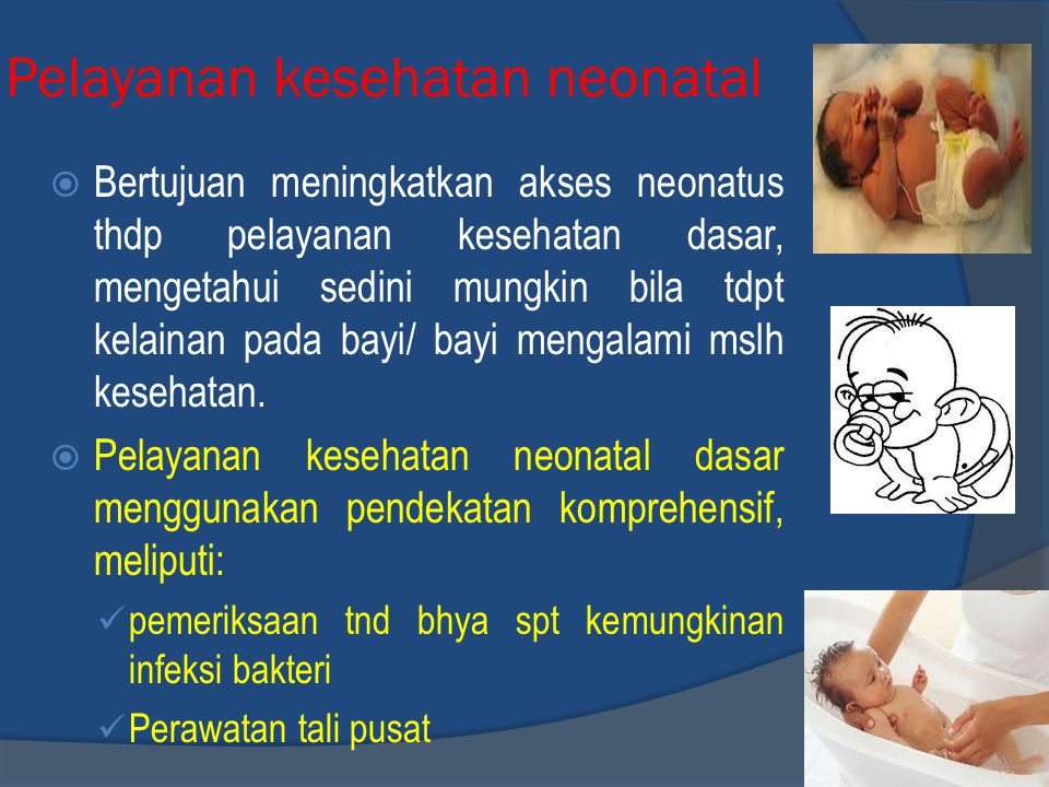 Pelayanan kesehatan neonatal