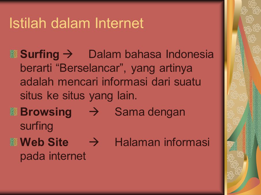 Istilah dalam Internet
