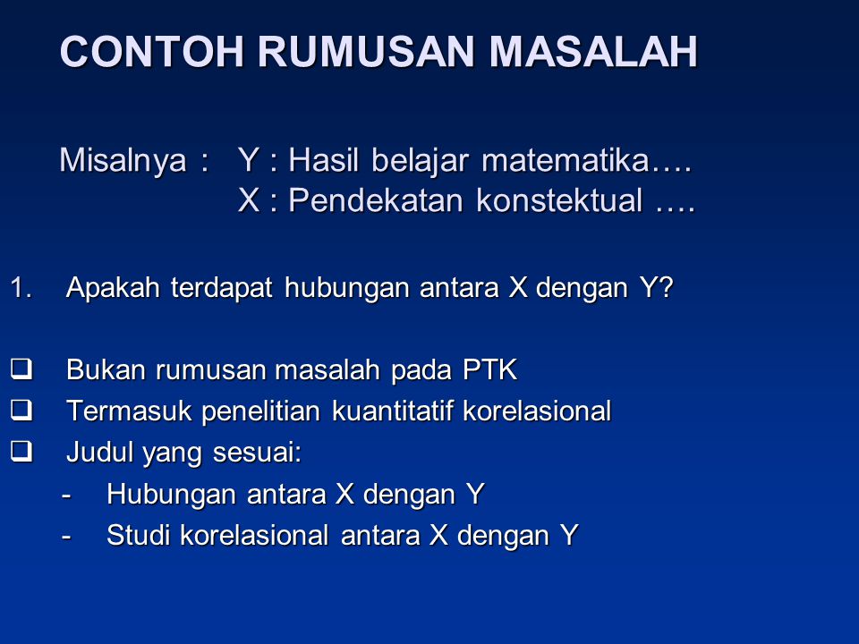 Contoh Rumusan Masalah Penelitian Kuantitatif Aneka Contoh 9640