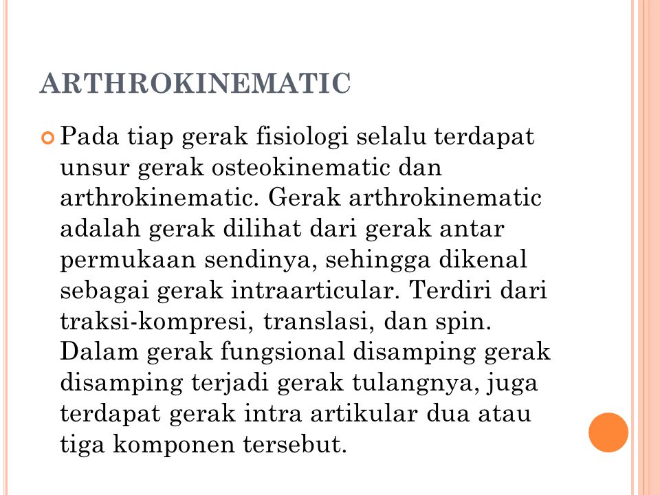 ARTHROKINEMATIC