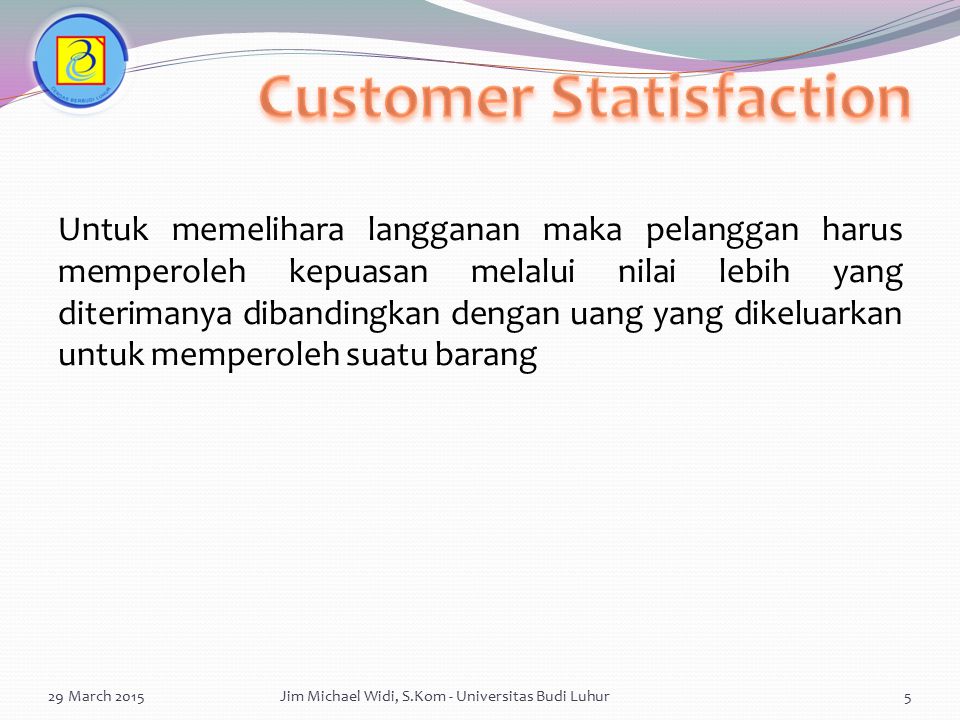 Customer Statisfaction