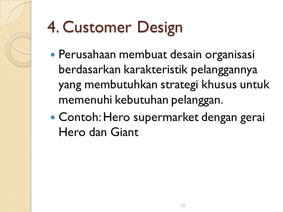 4. Customer Design